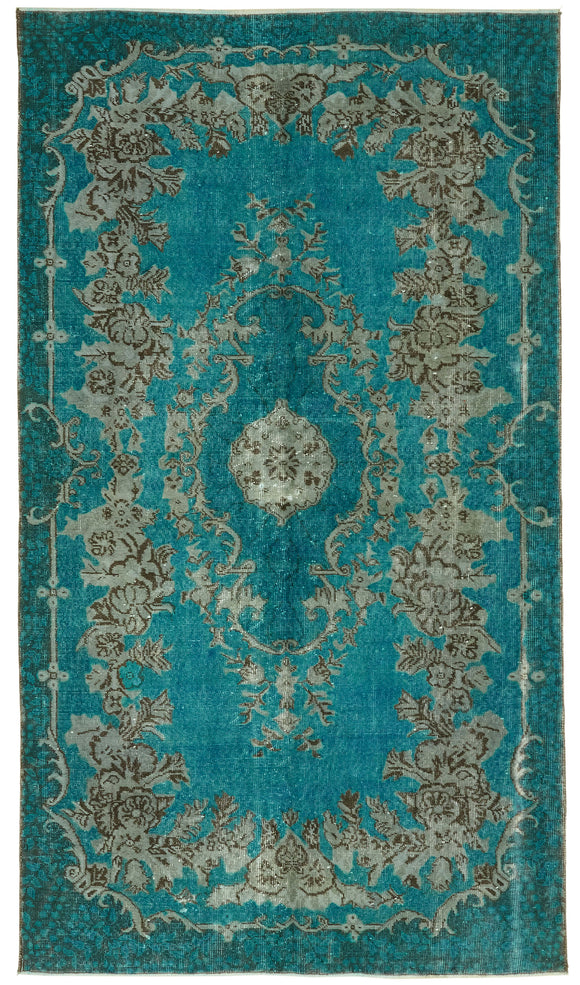 4' 10'' x 8' 7'' Turkish Hand Carved Rug