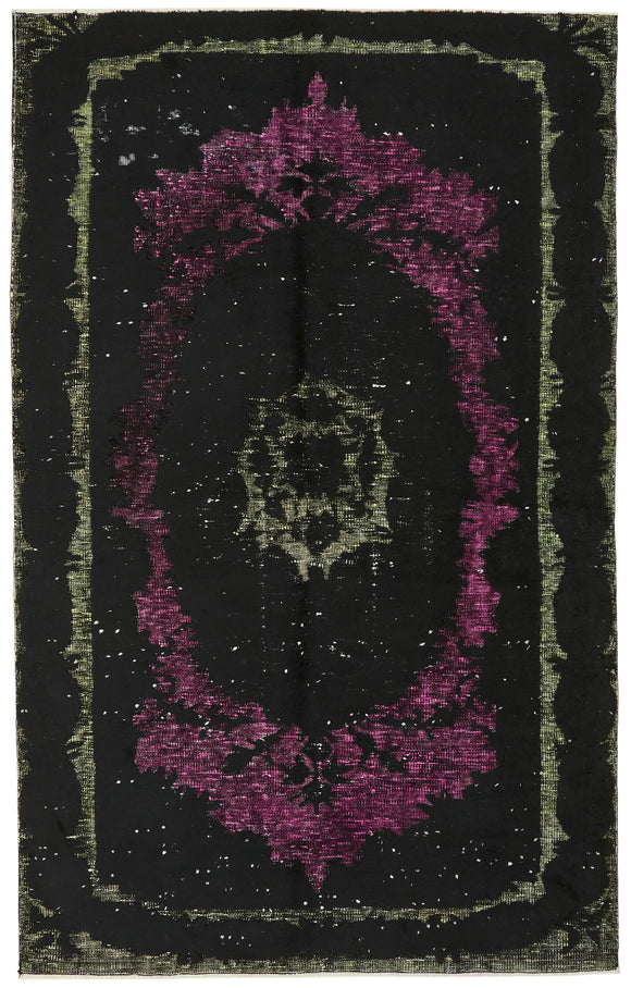 5' 3'' x 8' 5'' Turkish Hand Carved Rug