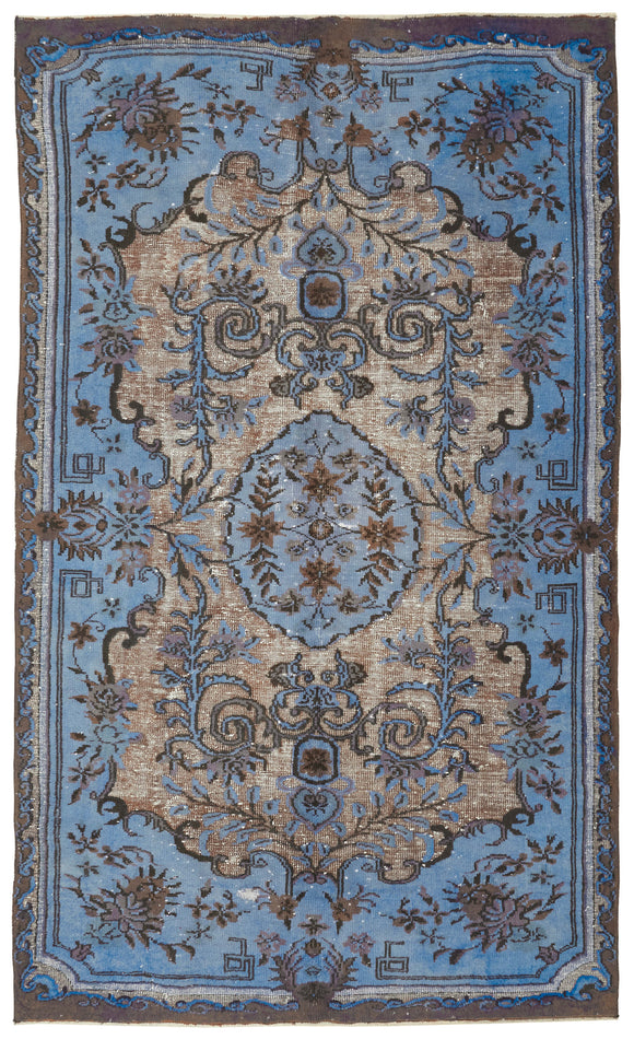 6' 8'' x 11' 2'' Turkish Hand Carved Rug