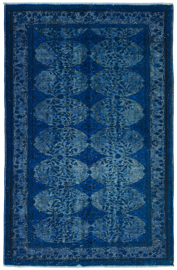 5' 9'' x 8' 11'' Turkish Hand Carved Rug