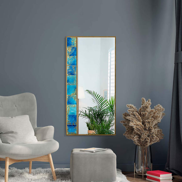 Jaret Decorative Handcrafted Mediterranean Style Wall Mirror