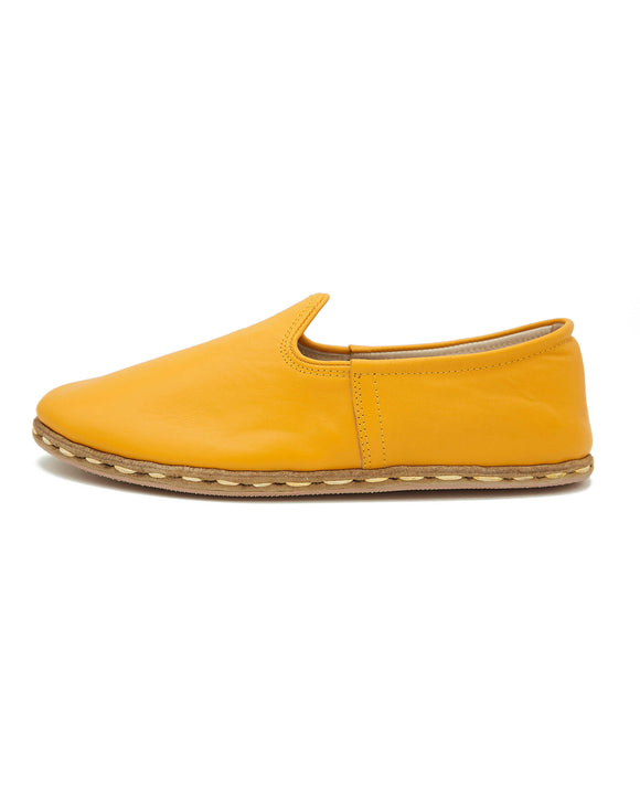 Rangel Luxurious Handmade Leather Yellow Shoes for Men